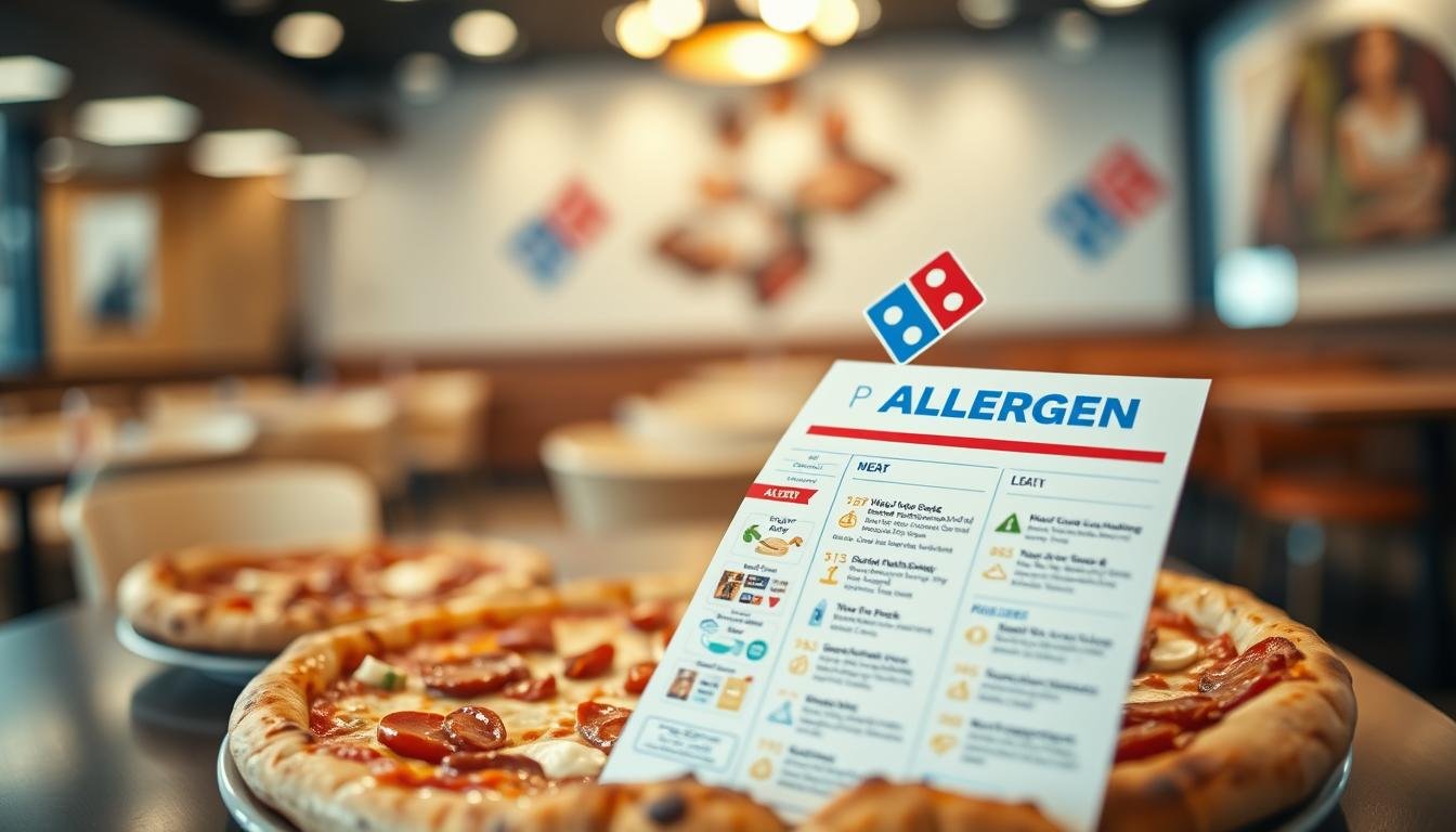 Dominos Allergen Menu