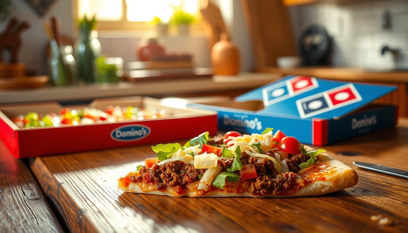 Dominos Taco Pizza